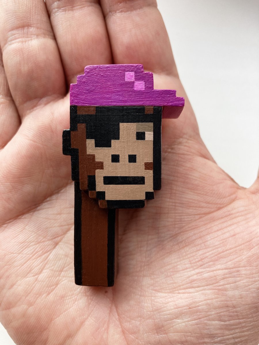 AnalogPunks's tweet image. The Color

Each Punk piece has been hand-painted with acrylics and tempera. We chose tempera for its precision and durability. The icon painters used temperature to give the images their strength. Fixing varnish was applied before painting.

en.wikipedia.org/wiki/Tempera

#AnalogPunks