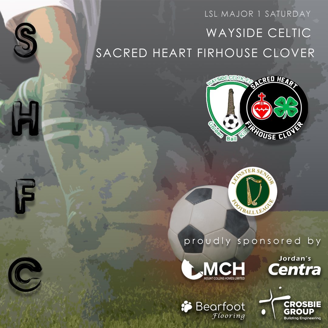 Major 1 Saturday result:

Wayside Celtic 1-2 SHFC 

Another great win for our Saturday side today this time away to Wayside Celtic with both goals coming from Ste O’Neill. 

It’s been a great start to our season and long May it continue. ⚫️🔴🟢⚪️