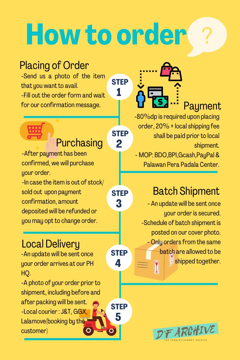 dfarchive's tweet image. We are d’F Archive, the fangirl/fanboy archive to everything K-pop.✨

What we offer?
- Official K-pop albums &amp;amp; MD.
- Pahanap/Pasabuy.
- Resellers are welcome.
- Giveaway every month!

🥳#dfarchive_giveaway
📢#dfarchive_update
💯#dfarchive_feedback

Let's fangirl together!
-D&amp;amp;F💖