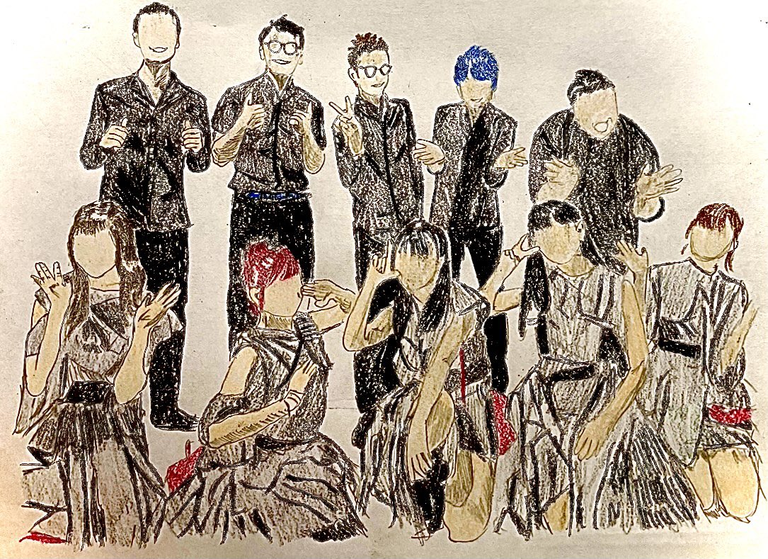 ট ইট র Be Yan2 Teamリトグリは可愛いとカッコイイ常に溢れてるのよね リトグリ リトグリイラスト リトグリ 余韻 雰囲気だけ 10人ver