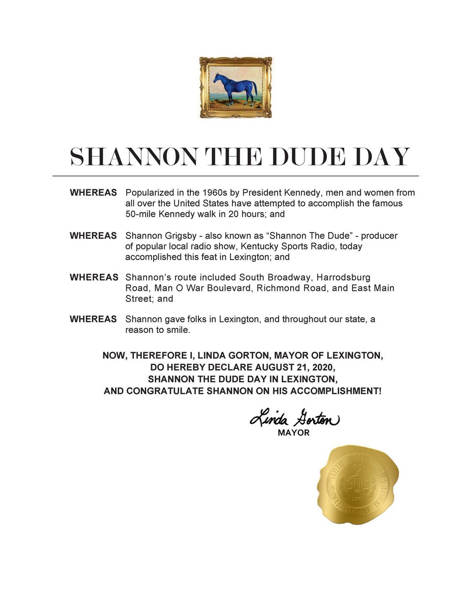 ShannonTheDude's tweet photo. One year ago today I completed the greatest athletic accomplishment of 2020 when I walked 50 miles in 15 hours. Happy Shannon The Dude Day! #STDWalk https://t.co/m3L5r1MHYW