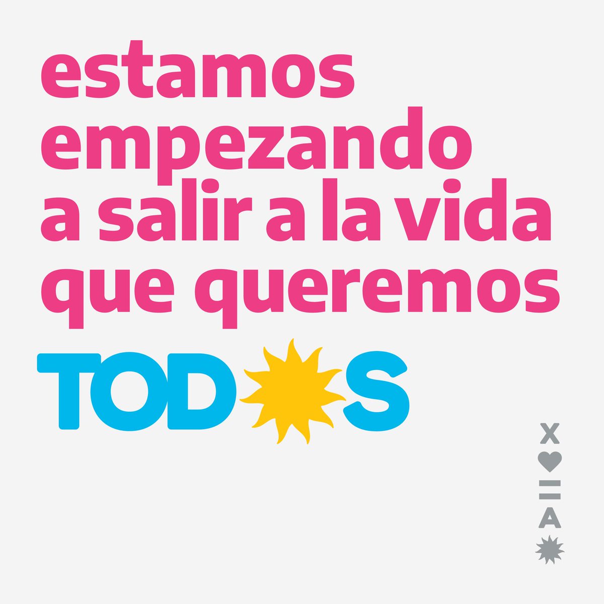 CorrienteMza's tweet photo. Estamos saliendo a estudiar, a trabajar, a ver a nuestras familias, a encontrarnos con amigos, amigas, compañeros y compañeras. ☀️

Entre todos y todas, estamos empezando a salir a #LaVidaQueQueremos 🇦🇷 https://t.co/kOHTvkmiC1