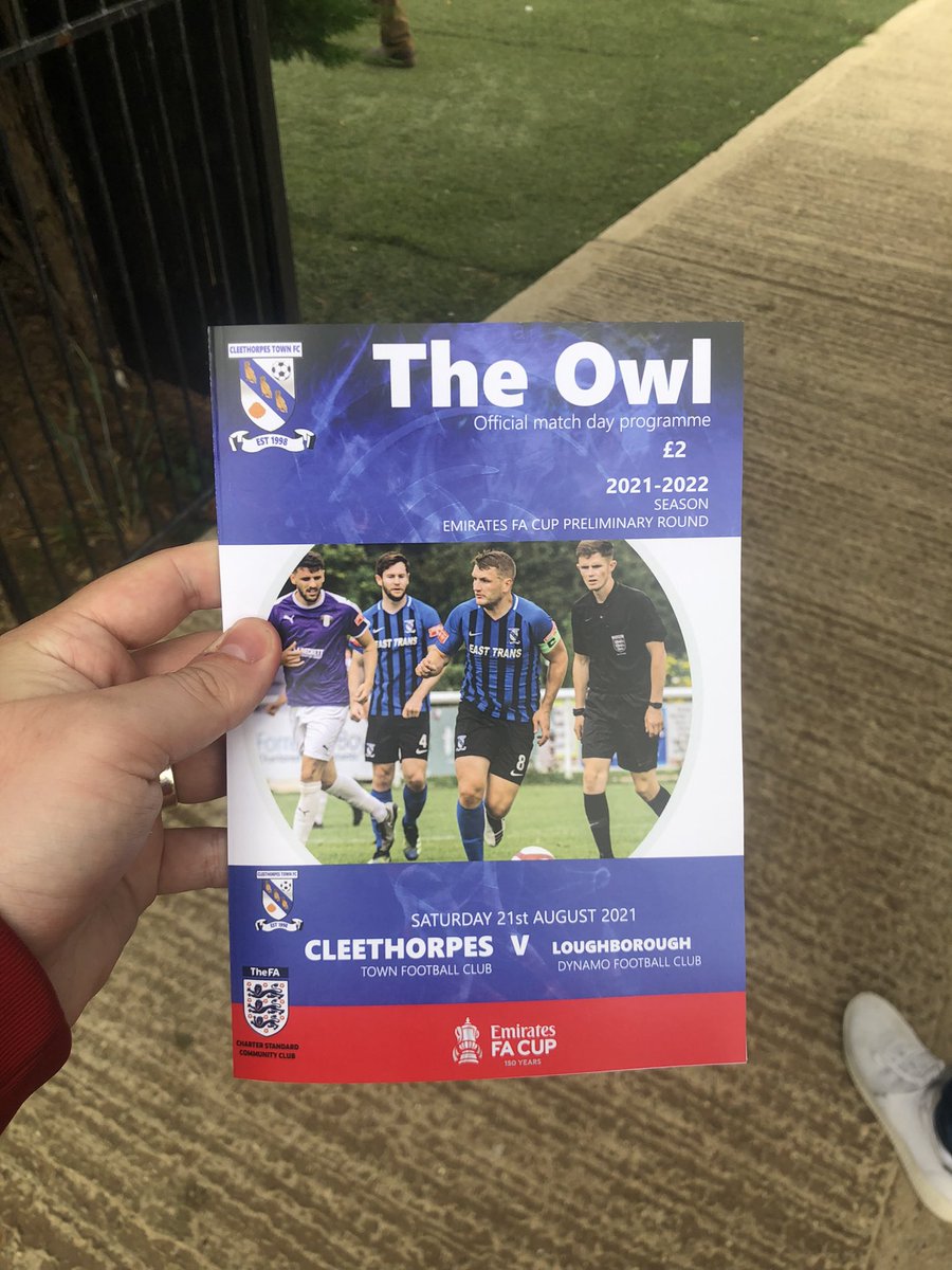 DestinationFtbl's tweet photo. Great afternoon at @CleeTownFC in the @EmiratesFACup.
Keep your eyes peeled at around teatime tomorrow to see the video.
#DestinationFootball #Groundhopping https://t.co/UHmYTZZIID