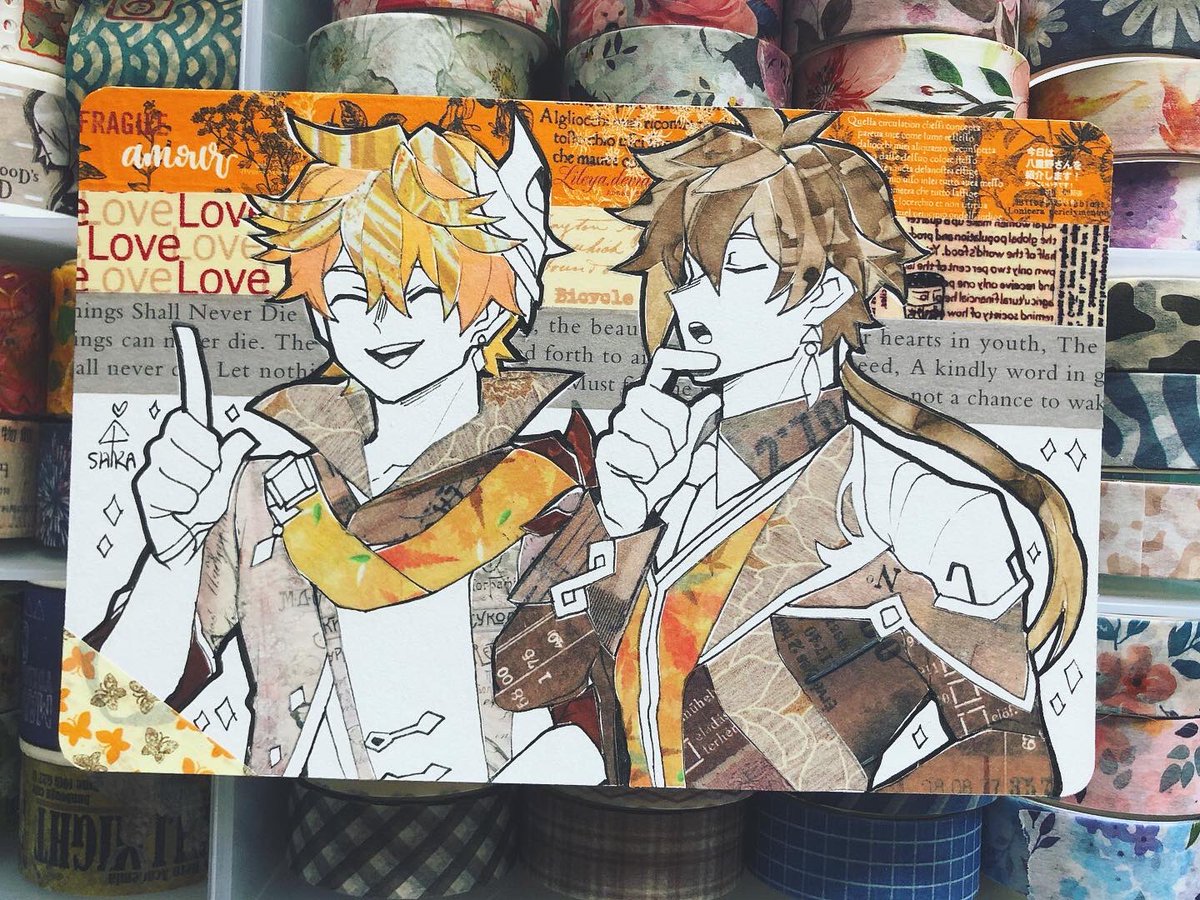 #GenshinImpact #マスキングテープ
Moar genshin washi!