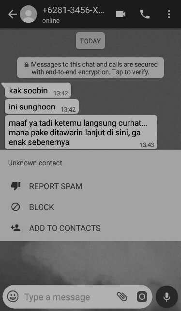 wintercrescendo's tweet photo. [ sunsun au - to be found ]

— tentang sunghοοn yang salah nomor, dan sunοο yang terlanjur "melihat" sesuatu dari diri sunghοοn. sesuatu yang membuat sunοο tidak bisa mengabaikan sunghοοn begitu saja. https://t.co/XQfM0q69pH