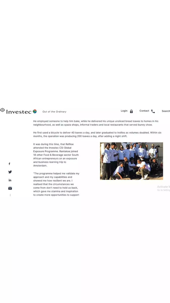 Refiloerantekoa's tweet photo. Thank to @Investec for lovely feature on onniur journey and Success over the years we been in business.
Lebo Mokoena
Zakes Bantwini
Sir Trill
#smme #SmallBusiness @DSBD_SA
@Khu_Ntshavheni @Stellarated https://t.co/Aqht3W3nek