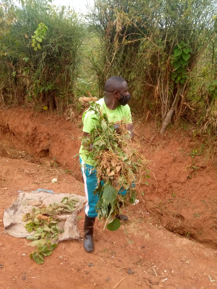 merardmp's tweet photo. Sukura #Umujyi rimbisha #Kigali. 
Muri gahunda yo kwirinda ibiza byaterwa n'imvura nyinshi izagwa imbere aha, Abatuye Kigali dukomeje gusukura inzira zitwara amazi y'imvura. https://t.co/pqEMpsPK9g