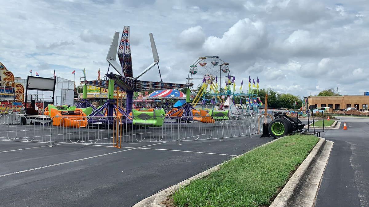 Carnival next to the station!!! Come join us, no lines!!!