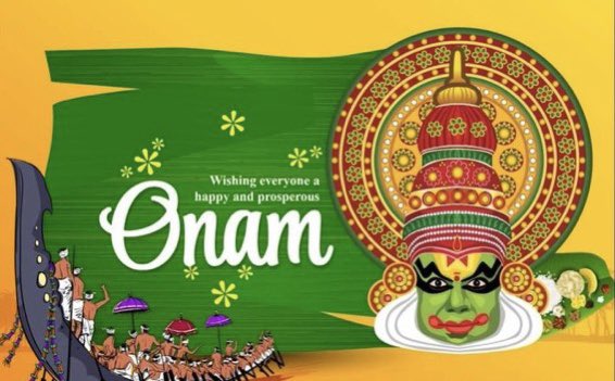 RJRaajRedfm's tweet photo. Wishing you and your family a happy, prosperous, and a blessed Onam. https://t.co/IVdTEihaoK