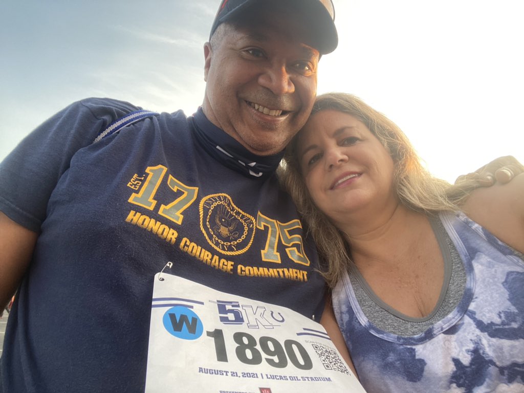 IamMsGrider's tweet photo. #Colts5k https://t.co/QrdKxhsqfT