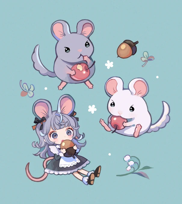 ラットちゃんの友達🐁 