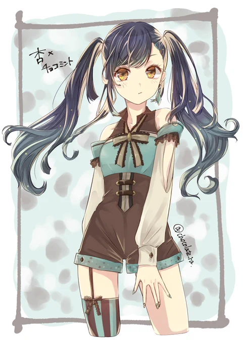 チョコ好きなので🎤×🍫のイラストはいつか描きたいなぁと…

アッ、チョコミントは個人的に好きくないですヘケッ(色合いが好き) 