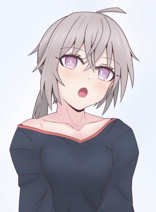 「先輩、明日は何時に起きますか?」
#M200 #ドールズフロントライン 