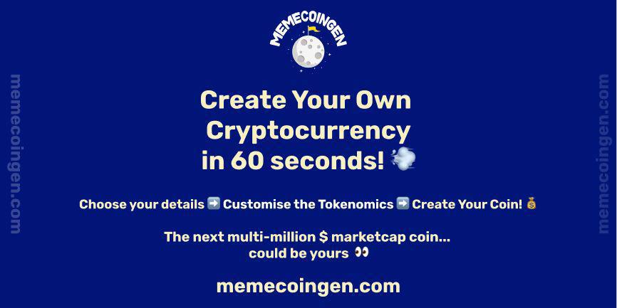 MemeCoinGen's tweet image. Create a fully customized token on #BSC with NO CODE!

All including: 

💎 Redistribution to holders
💎 Automatic LP
💎 Automatic Burn

And much much more!

Give it a try on memecoingen.com!

@BinanceChain
 #BinanceSmartChain