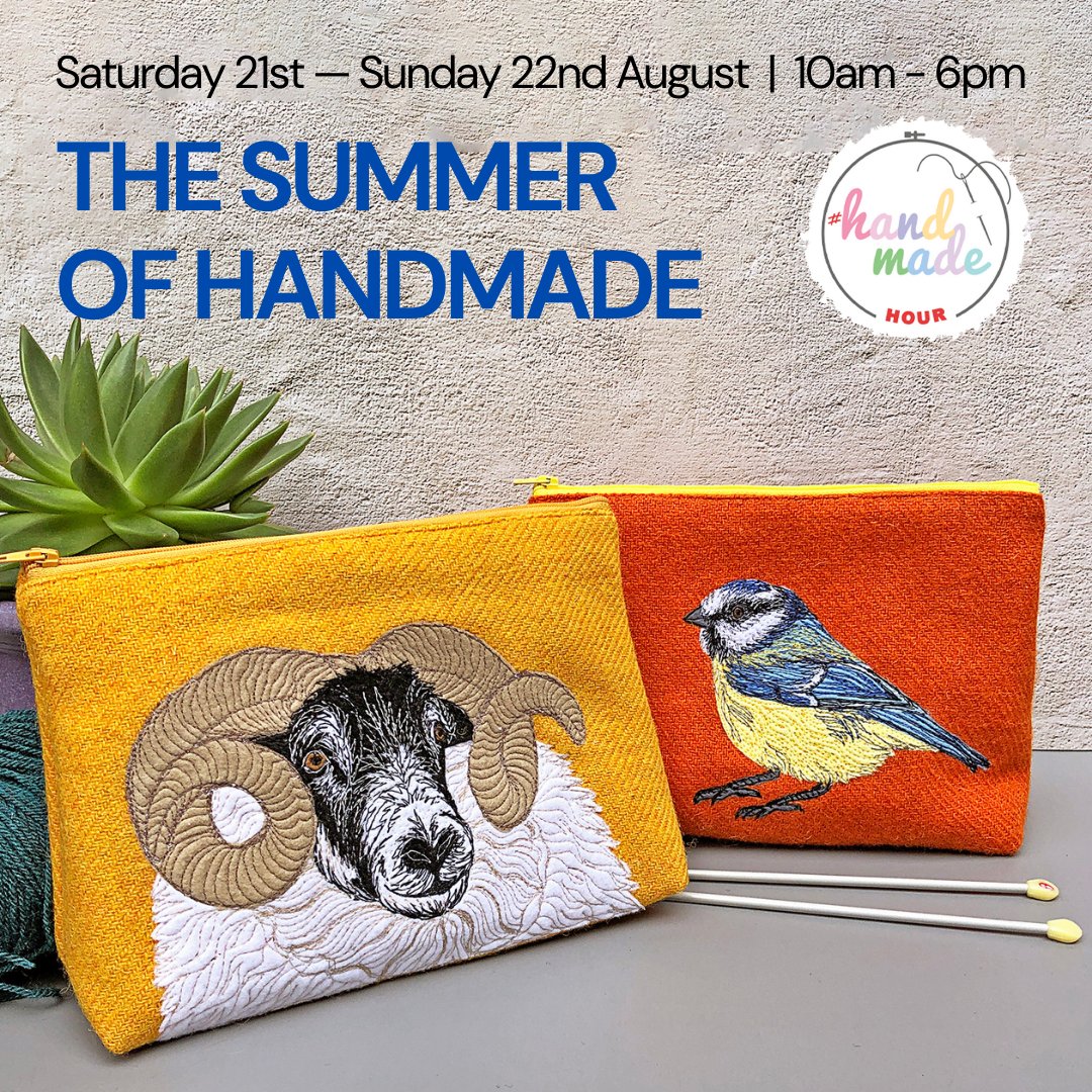 Have you checked out the The Summer of Handmade virtual weekend with <a href="/HandmadeHour/">HandmadeHour</a> yet?  You can view all the makers who are taking part here: tresstle.com/events/summer-…
Use code SOH2021 at checkout for all vendors offering special discounts #TheSummerOfHandmade