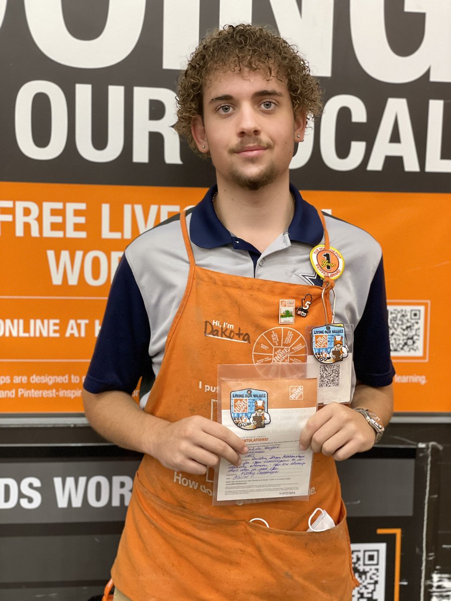 Thank you Dakota for doing what needs to be done - always available to help and brings a positive attitude with him!! Thank you so much !!!