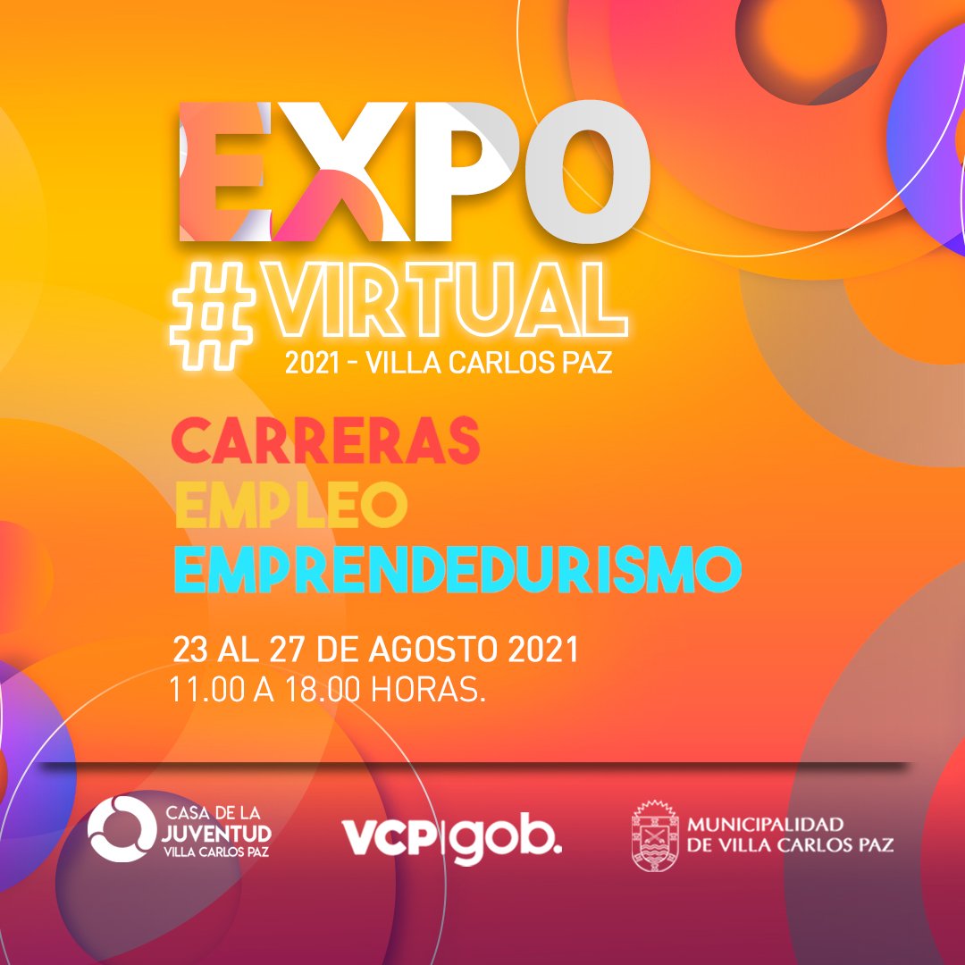 JuventudVCP's tweet photo. Te invitamos a participar de la 8va edición de la EXPO CARRERAS, EMPLEO Y EMPRENDEDURISMO👩🏻‍💻👨🏻‍⚖️ de forma Libre, Gratuita y #VIRTUAL📱
🔸El mundo cambio, y nosotros nos adaptamos a las nuevas necesidades para poder brindarte toda la información necesaria para tu constante formación https://t.co/AORVRPQfeW