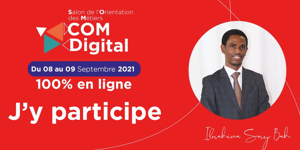 MonarchAcademyA's tweet image. Le rdv est pris par Mr BAH pour le Salon de l’orientation #ComDigital! Et Toi?
Avec choisis ton parcours universitaire. 😊

⏲08 et 09 Sept prochains en ligne.
⚠️Participation gratuite sur inscription.

#SalonComDigital #orientation #formation #communication #digital #Kibaro
