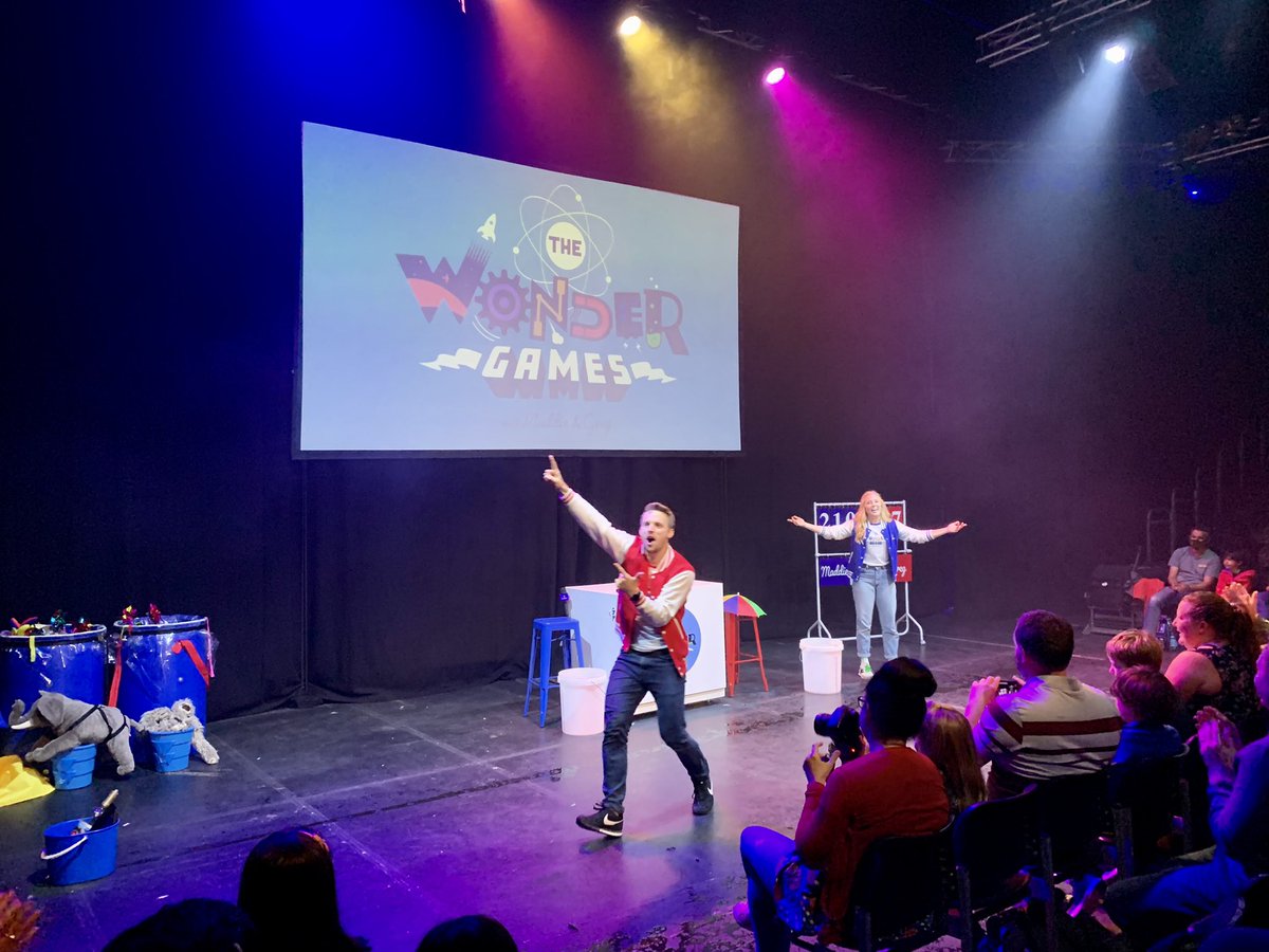 benofthebenbens's tweet photo. Well done @gregfoot, you would have won if it wasn’t for that pesky audience! @maddiemoate #explodeit #staycurious https://t.co/WC5mT4wOib