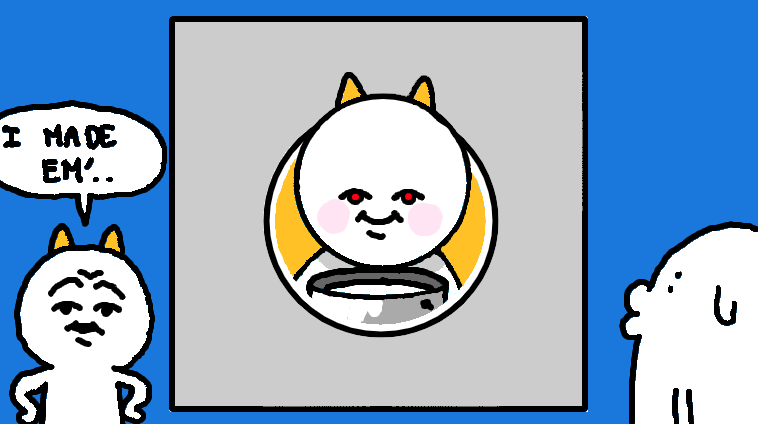 Aepikk1's tweet photo. Gartic Phone-styled avatars of me Saya The Troglodyte, Wind and Kirb for the @Gartic event. Also dont talk smack about my my bois...
#GarticPhone #Explicit_Content https://t.co/J0QTGLp9aQ