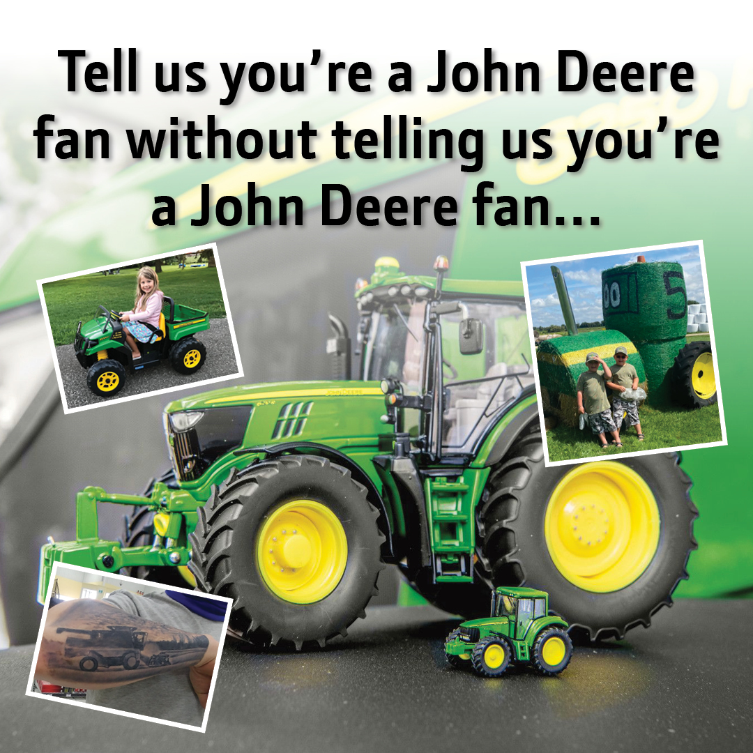 PremierEquip1's tweet photo. Tell us you're a John Deere fan without telling us...
Comment below your John Deere pictures, stories, equipment, and anything else John Deere related!
#johndeere #ontarioag #johndeeregreen #JDfan https://t.co/PHzV4LoIRa
