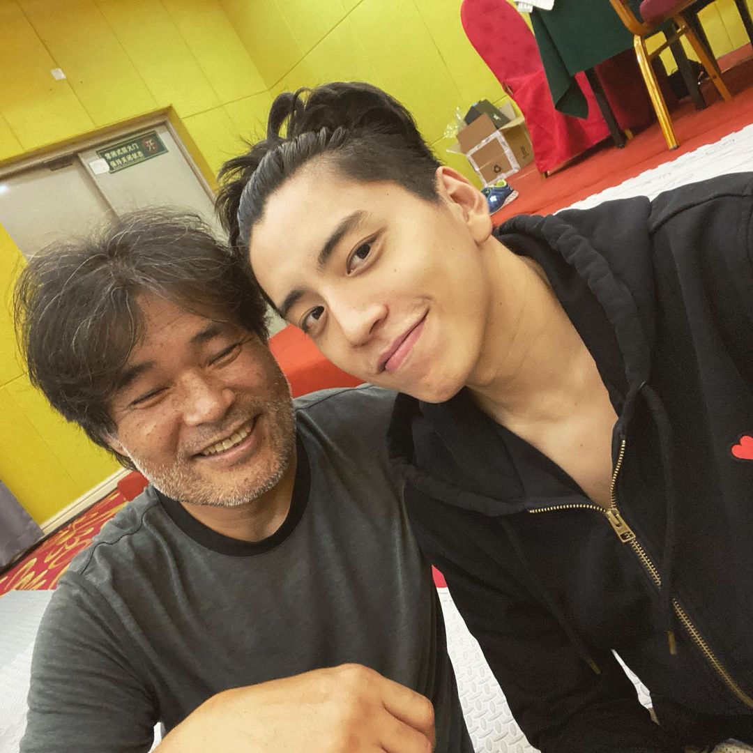 DarrenWangDaily's tweet photo. 📲 Instagram Update:

"Soooo lucky to work with the great team, and really expect my new character. ❤️ Movie 🎬" https://t.co/OReMVt0wXB