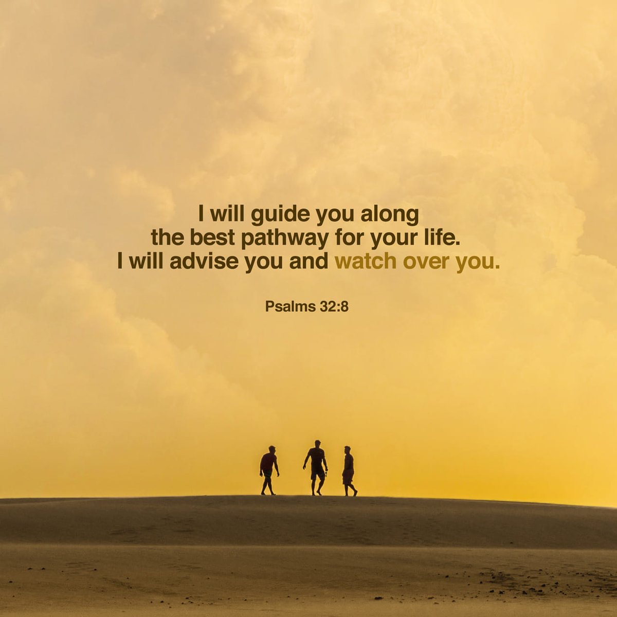 jlshine5's tweet photo. I hear th Lord saying,โI will stay close to U,instructng&guidng U along th pathway for ur life.I will advise U along th way&lead U 4th wth My eyes as ur guide...donโt B stubborn whn I take U where youโve not been b4.Donโt make me tug U&pull U along.Just come with Me!โPs32:8-9 https://t.co/Czdg4GsxOb