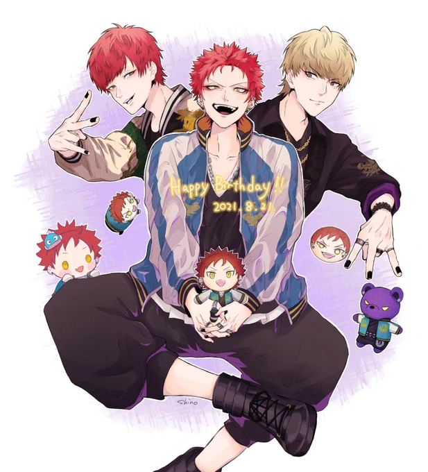 #波羅夷空却誕生祭2021
#波羅夷空却生誕祭2021
お誕生日おめでとうございます!🎉
この世に生まれてきてくれて本ッッッ当にありがとう!これからもずっとずっと大好きだ～～～!!😭💜 