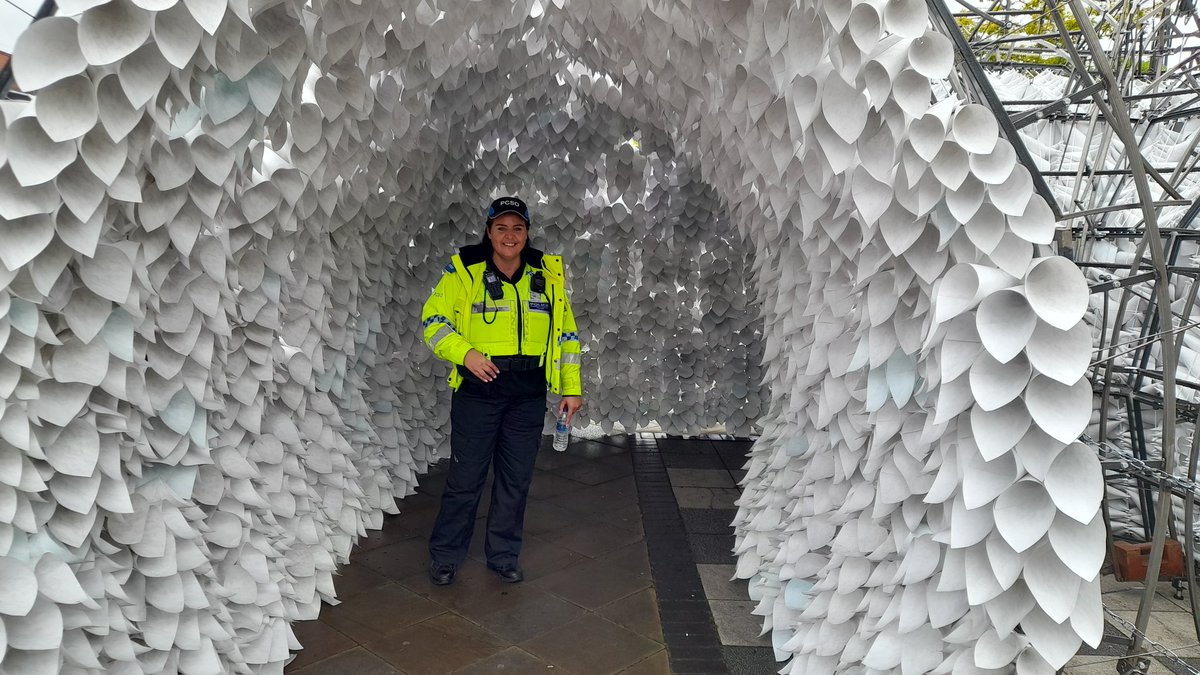 Thanks to <a href="/PoliceCrewe/">Crewe Police</a> for supporting @CreweTCouncil <a href="/Spareparts_Fest/">SpareParts Festival</a>