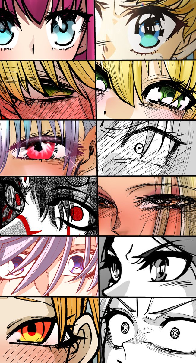 Re:Eyes
#目だけでフォロワーさんを惚れさせる 