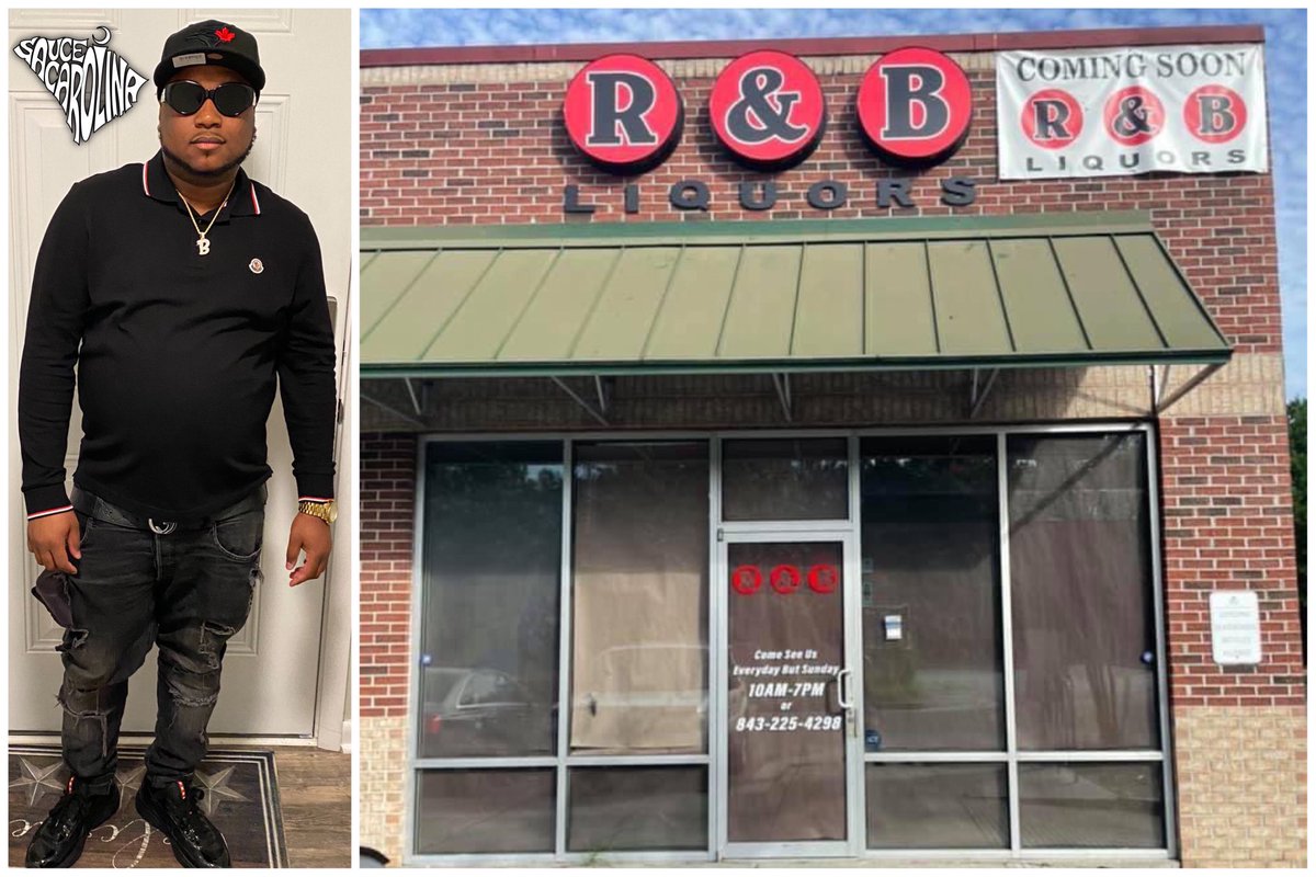 SauceCarolina's tweet image. Charleston SC entrepreneur Brandon Holmes is set to have a grand opening for his new business “R&amp;amp;B Liquors” today at 10am located on 4892 Ashley Phosphate Rd, N.Charleston SC