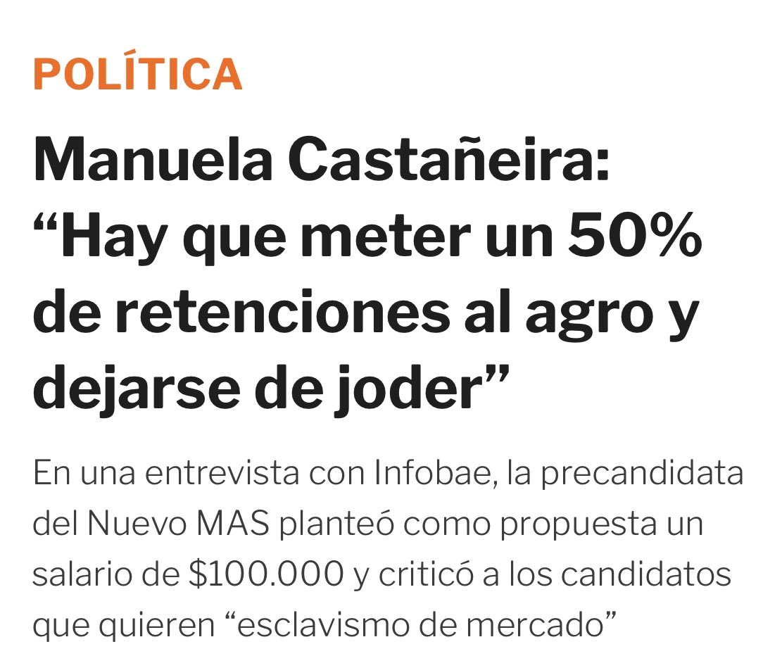 Manuel Adorni tweet media