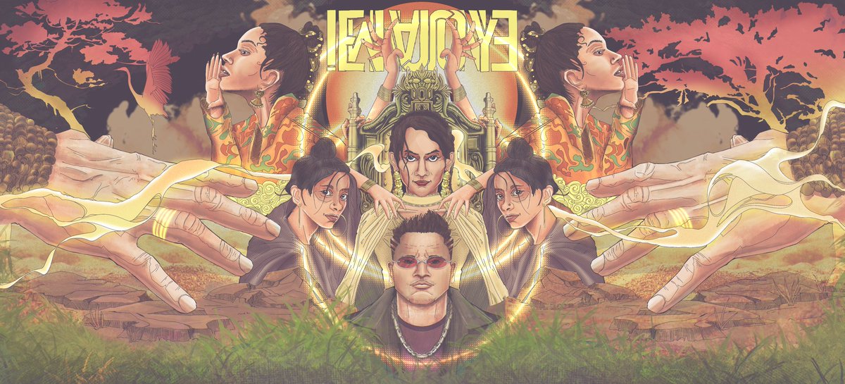 Symn793's tweet photo. This song changed the history of story telling for individual tamil musicians. Rightly so, we celebrated it, for it's depth and it's artform.
 This is MY RENDITION of the artists of the song ENJOY ENJAMI. 
#enjoyenjaami #arivu #dhee #tamilrap #santhoshnarayanan #tamilrap https://t.co/dOMfT3tRcK