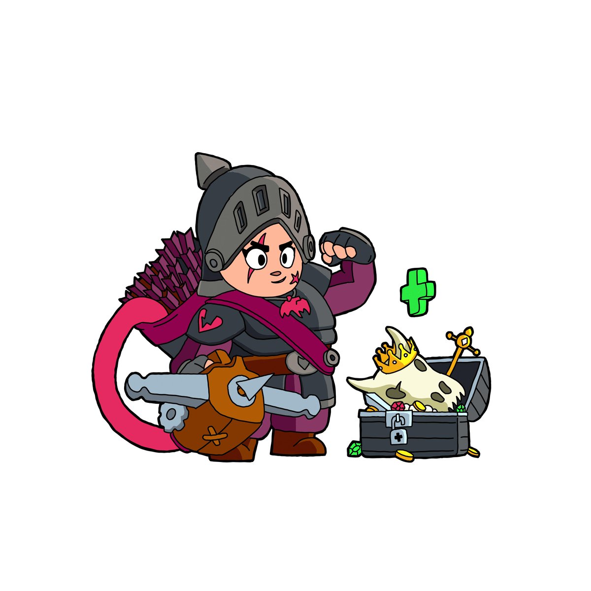 guner_realy's tweet photo. Hello everybody. How are you doing? Pins on the Dark Dragon Slayer Pam. How do you like it? Skin made by @Brawl_Factory. In 2 hours Brawl Talk, see you there https://t.co/2cKP1Zph3Q
#brawlstarsfanart #brawlfactory #BrawlerPins #brawlstarspins #BrawlStars https://t.co/9LqRJgH3KS