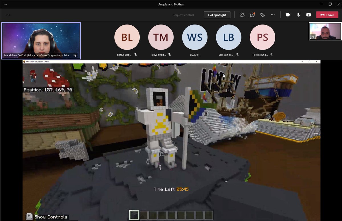 Stephen Reid - Digital Druid (@stephenreidedu) on Twitter photo #Shoutcasting the under 14's #MinecraftEdu #Esports League for #CurroSchools, South Africa.
'Man on the Moon' this round, and this giant astronaut puts South Africa firmly on the moon in the future.
#EsportsEdu <a href="/PlayCraftLearn/">Minecraft Education</a> #Shoutcasting the under 14's #MinecraftEdu #Esports League for #CurroSchools, South Africa.
'Man on the Moon' this round, and this giant astronaut puts South Africa firmly on the moon in the future.
#EsportsEdu <a href="/PlayCraftLearn/">Minecraft Education</a>