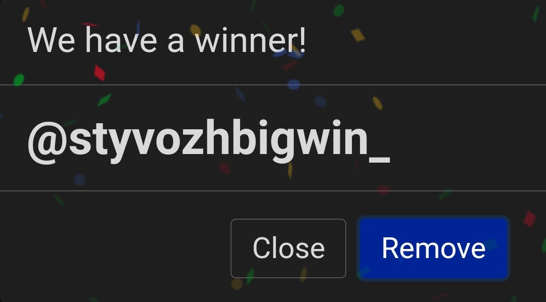 ADOLIBS's tweet photo. congrats!!!

winner 1: @styvozhbigwin_  
winner 2: @dohnya12

tolong dm aku yaa 🥳 aku tunggu 1x24 jam atau aku draw ulang yaa <3 https://t.co/JXl4SyYqjG