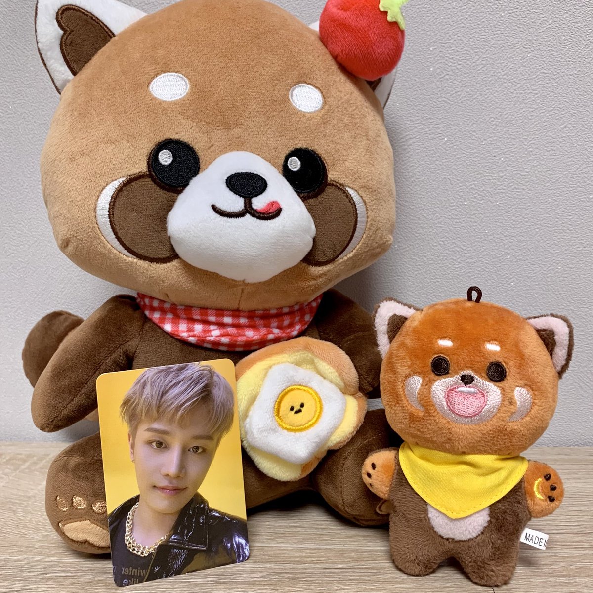 izzzi__'s tweet photo. 너��.. 너무 귀여워서 깨물어버리고 싶은데 인형이니까 참아야겠죠..? 특전도 넘 귀여워요... 와방 귀여운 랫서탤 만들어주신 총대님 (@lesser_taeil) 감사합니다! https://t.co/loHb94SWkN