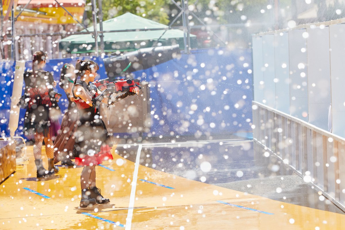 Newレオマワールド 今年は 上からも横からも下からも とにかくずぶ濡れ Awaawaになっちゃうイベント バブル ウォーターバトル 今年は 逃れられない 水着やラッシュガード もしくは着替え持参での参加をオススメします レオマ