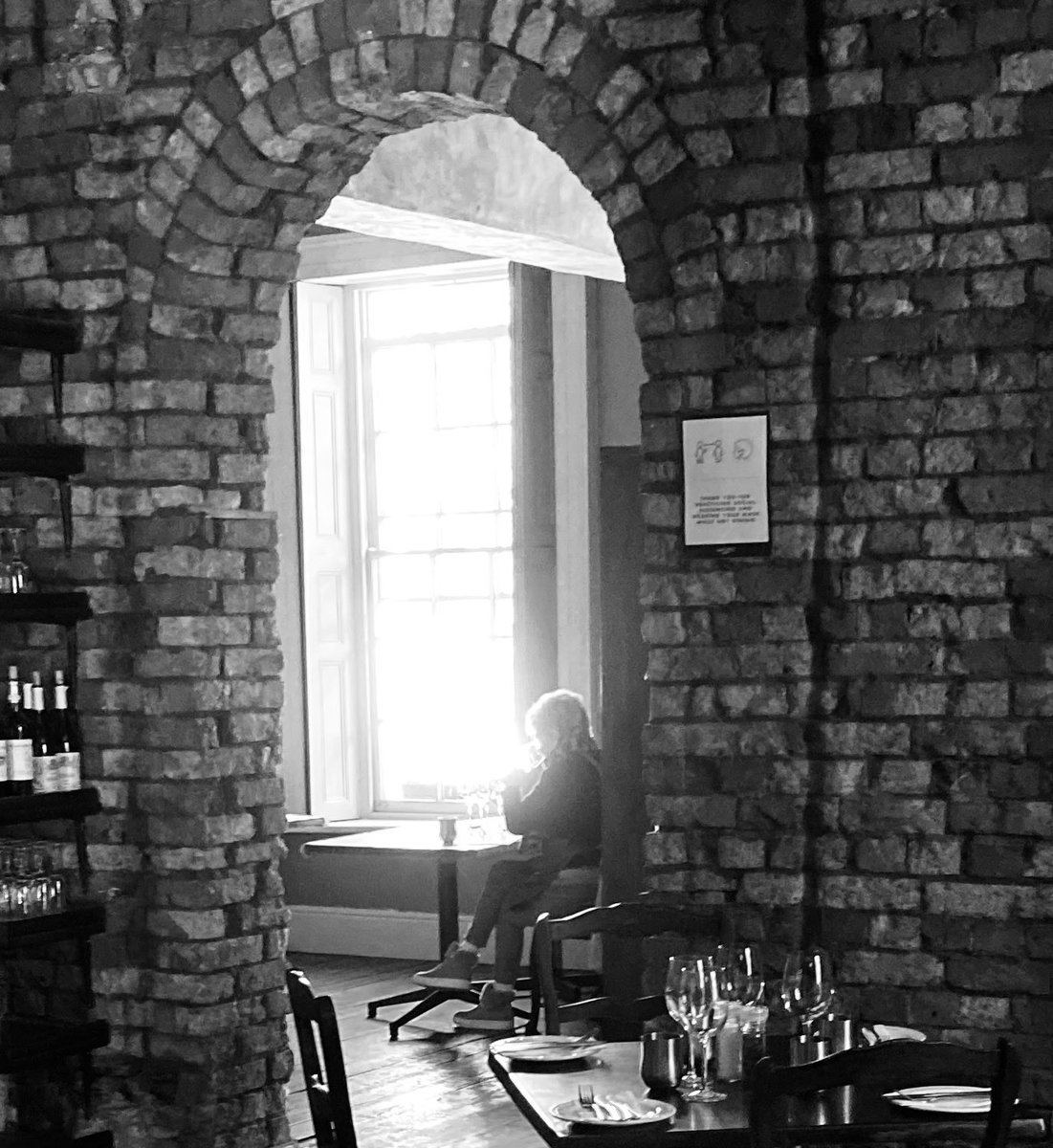 RoseRocksSA's tweet photo. Socially distanced Norma Ratcliffe tastes her way through the lineup @RoseRocksSA in @SocietiBistro #roserocks #yeswayrose #rosewine https://t.co/4JMbXHrqBX