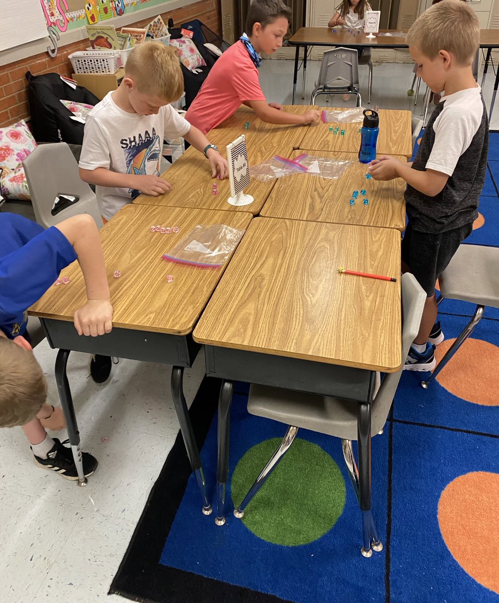 MsLParsons88's tweet photo. My students are absolutely loving the game Tenzi! I introduce a new way to ply when we have time! Cannot wait to use it with math fact totals!#room2crew #iamwfisd @WFISDschools @fainrockets https://t.co/P2dPuckJV3