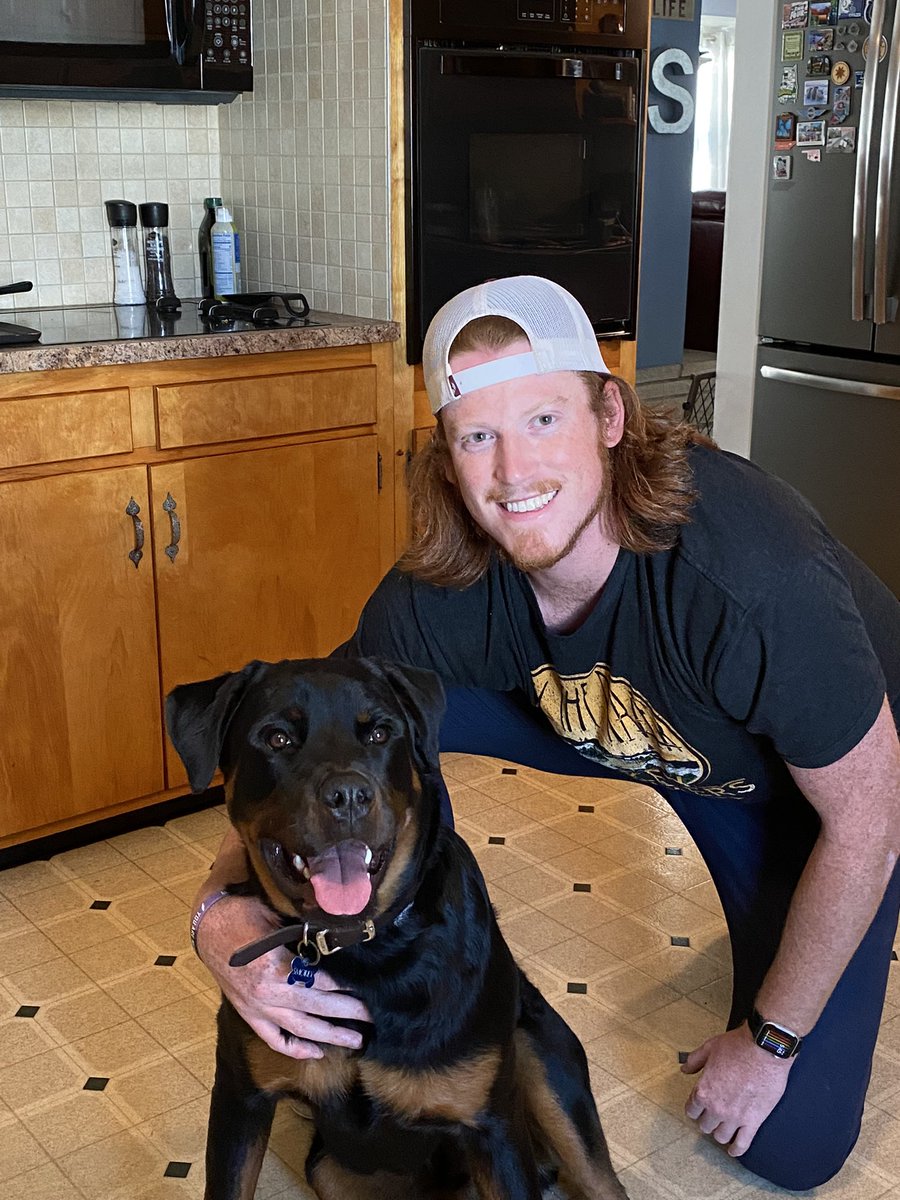 sons_john's tweet photo. Smokey had a great first birthday!!! โค๏ธ๐๐๐ถ @telma_th @JaretSons #fam #goodboyalert #dogdad https://t.co/bKj5lEVEEY