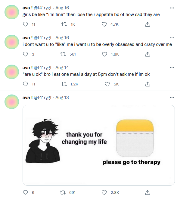 Kizuriley2's tweet photo. If someone ever says that women are funny, show them this to prove them wrong https://t.co/amhXUDX1Ih