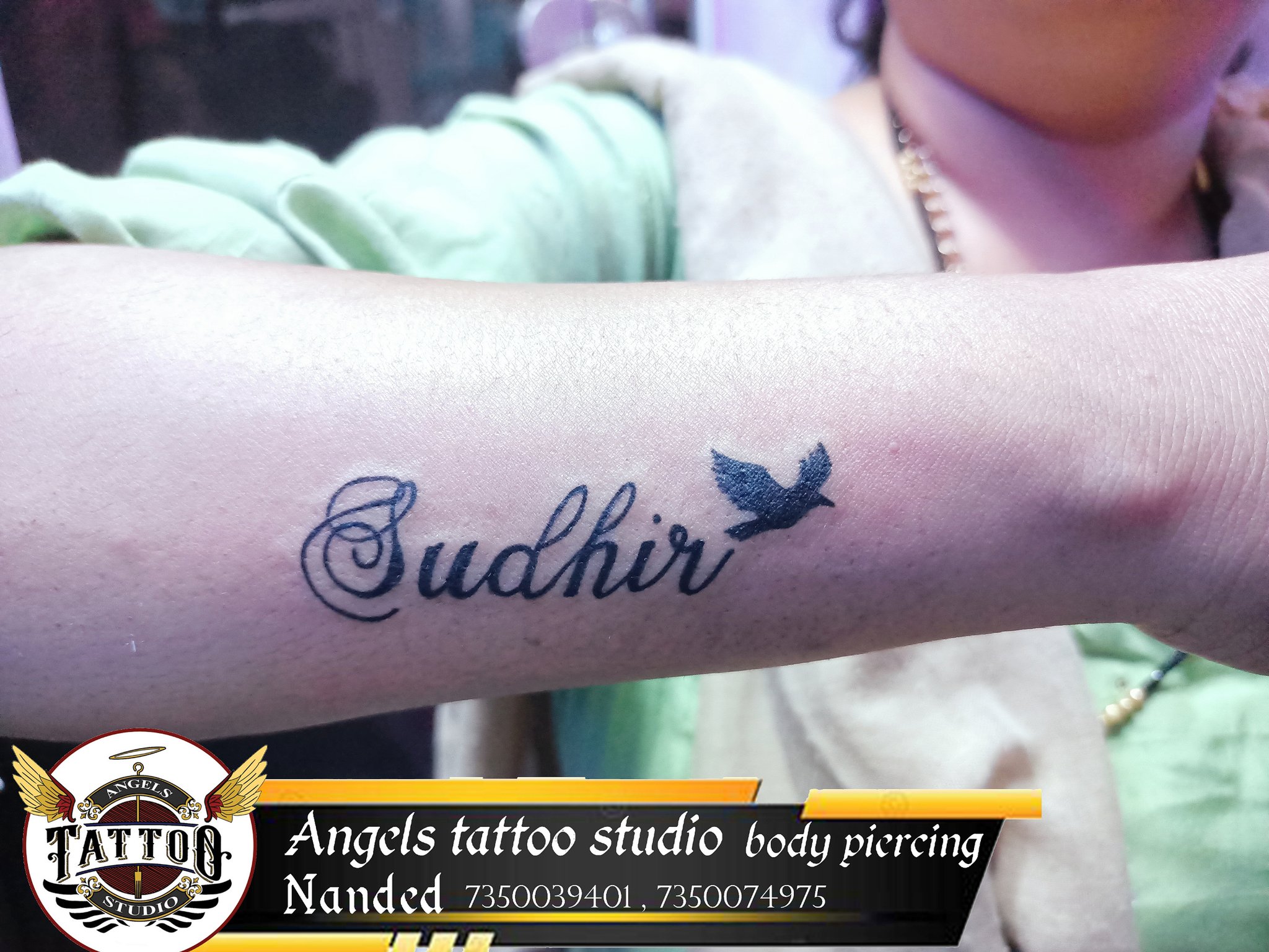 nirjala p ghawat on Twitter tattoo nametattoo nandedcity  angelstattoostudionanded 887Ni NGhawat httpstco79GL8qjTlL  Twitter