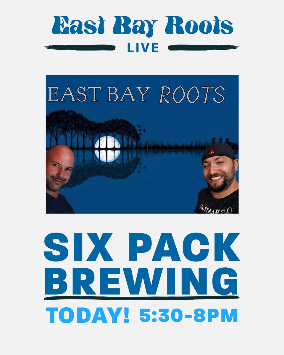 Open 2-9pm today with @_celinerrr here to help you get ready for the impending storm with 8 beers on tap and 4-packs and crowlers to-go! East Bay Roots is joining us with a live performance from 5:30-8pm!
#6packbrewing #6pack #craftbeer #EastBayRoots #hurricaneHenri #JoinOurPack