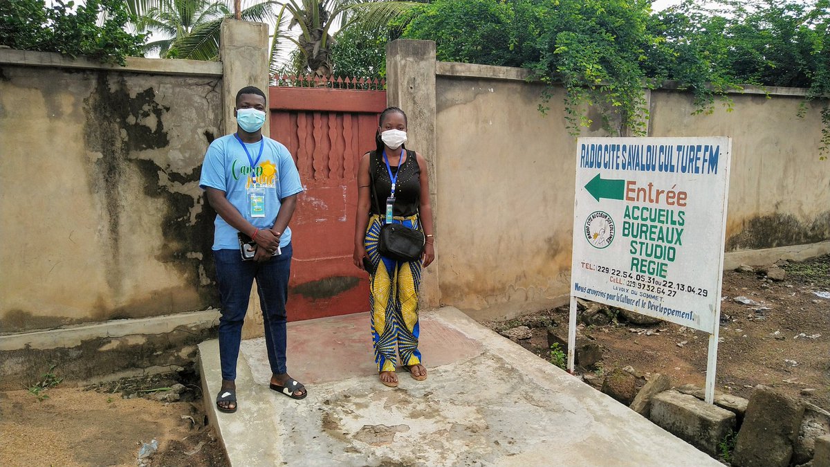 #CampJeunes2021

Nous étions ce midi sur ''Radio Cité '' de Savalou pour parler des activités de notre camp et du travail d'Amnesty international Benin avec les jeunes.

#Youth #HumanRights