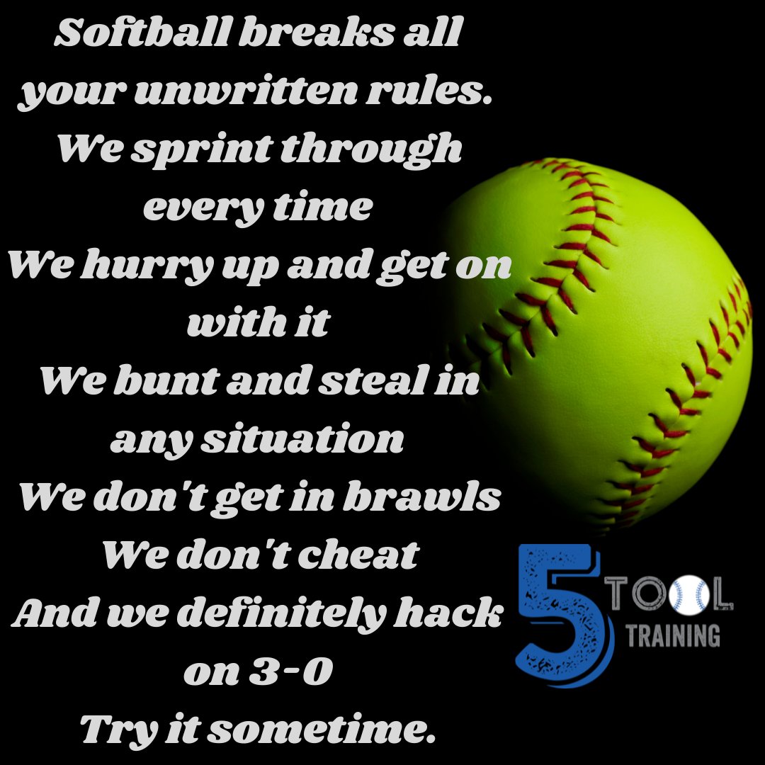 5tooljax's tweet image. It&apos;s Softball Saturday, you should try it sometime! #gameofinches #quickgame #breaktherules