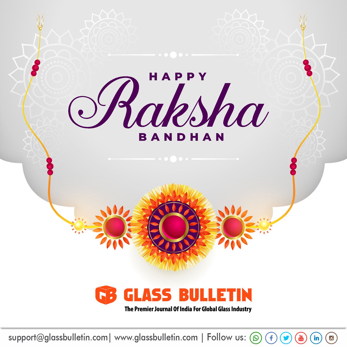 BulletinGlass's tweet photo. Happy Raksha Bandhan https://t.co/B7lqQqeOin