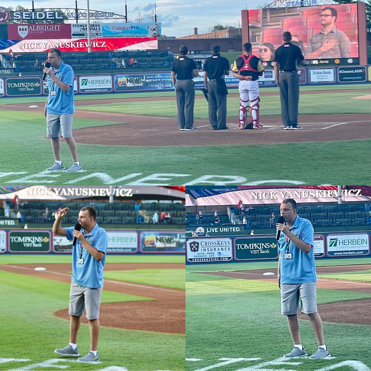 ccolsher's tweet photo. @ReadingFightins #nickybaseball 🙌🏻🙏🏻❤️ https://t.co/25rSaeQVa8