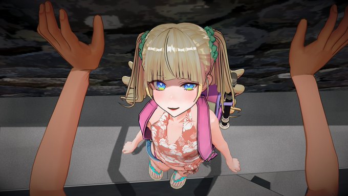 #cm3d版深夜の真剣エディット60分一本勝負
お題は「 外国人 金髪 ショートパンツ 」
夏だねぇ
#COM3D2 