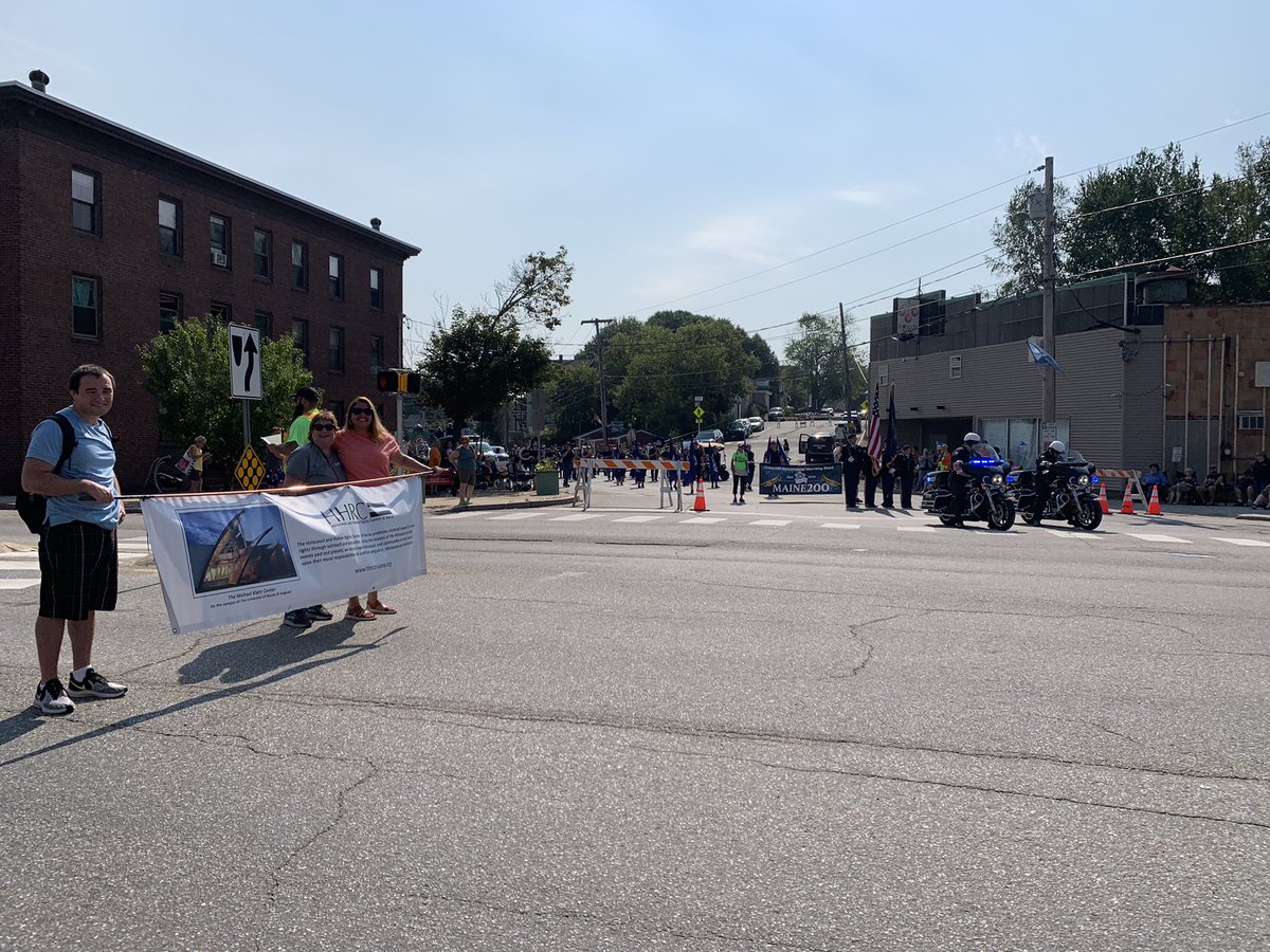 HHRCMaine's tweet photo. The HHRC is participating in the historic Maine Bicentennial Parade in Lewiston today. Celebrating 200 years of statehood! #maine #maine200

@AuburnMaineGov, @LewistonMeGov, @OfficialME200 https://t.co/qmQCt8leMo